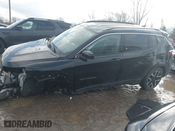 2021 Jeep Compass Limited with VIN 3C4NJDCB1MT522099, listed as a IAAI auction lot 41680834 with 44,110 mi miles and . Bid and sale history available at DreamBid. Image 13.
