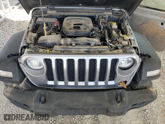 2020 Jeep Wrangler Unlimited Sport S z VIN 1C4HJXDN3LW181580, wystawiony jako Copart lot #53242035 z przebiegiem 114 569 mil mil oraz Szkoda całkowita • Salvage title. Historia ofert i sprzedaży dostępna na DreamBid. Obrazek 12.