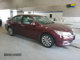 2013 Honda Accord Sdn EX-L with VIN 1HGCR2F8XDA176681, listed as a Copart auction lot 54115705 with 219,518 mi miles and Salvage Title. Bid and sale history available at carsss.com. Image 4.