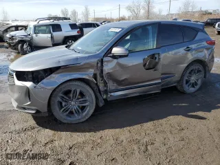 2023 Acura RDX w/A-Spec Package with VIN 5J8TC2H61PL801331, listed as a Copart auction lot 48678475 with 24,757 mi miles and Salvage Title. Bid and sale history available at carsss.com. Image 1.