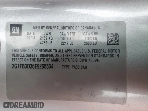 2014 Chevrolet Camaro LT with VIN 2G1FB3D36E9265554, listed as a Copart auction lot 43329405 with 150,282 mi miles and Salvage Title. Bid and sale history available at carsss.com. Image 12.