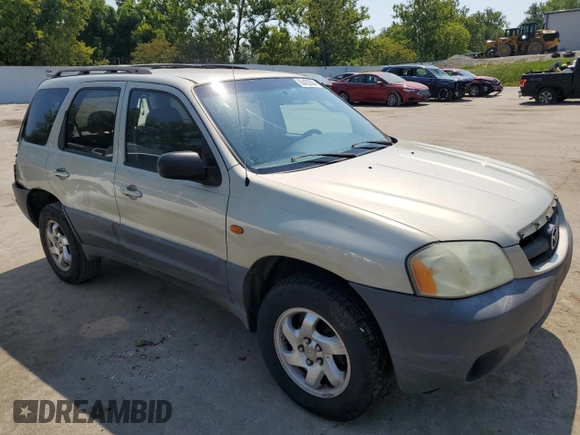 2004 Mazda Tribute DX with VIN 4F2YZ02B74KM13874, listed as a Copart auction lot 65422864 with 288,215 mi miles and Salvage Title. Bid and sale history available at carsss.com. Image 4.