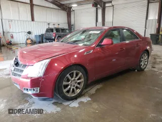 2009 Cadillac CTS AWD w/1SB with VIN 1G6DT57V190117089, listed as a Copart auction lot 48464725 with 138,541 mi miles and Salvage Title. Bid and sale history available at carsss.com. Image 1.
