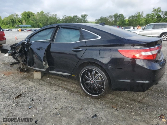 2016 Hyundai Azera Limited with VIN KMHFH4JG2GA508105, listed as a Copart auction lot 56528964 with 0 mi miles and Non Repairable. Bid and sale history available at carsss.com. Image 2.