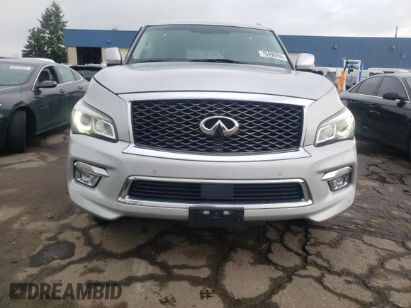2015 Infiniti QX80 with VIN JN8AZ2NE4F9087405, listed as a Copart auction lot 70496284 with 207,470 mi miles and Clean Title. Bid and sale history available at carsss.com. Image 5.