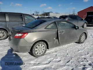2006 Honda Civic Cpe DX with VIN 2HGFG122X6H002032, listed as a Copart auction lot 88782515 with 177,776 mi miles and Clean Title. Bid and sale history available at carsss.com. Image 3.