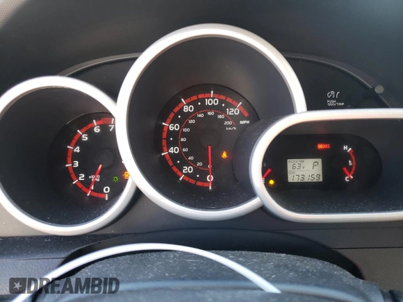 2009 Pontiac Vibe w/1SA with VIN 5Y2SP67829Z455119, listed as a Copart auction lot 80235004 with 173,133 mi miles and Salvage Title. Bid and sale history available at carsss.com. Image 9.