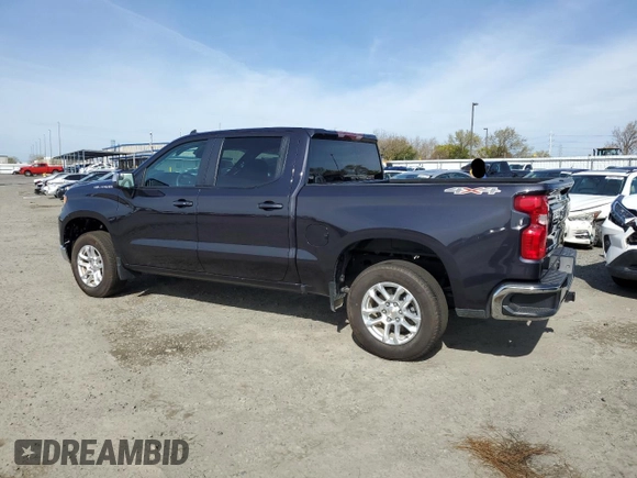 2024 Chevrolet Silverado 1500 LT with VIN 3GCPDKEK6RG434764, listed as a Copart auction lot 49729945 with 0 mi miles and Salvage Title. Bid and sale history available at carsss.com. Image 2.