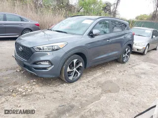2016 Hyundai Tucson Limited with VIN KM8J3CA27GU088248, listed as a IAAI auction lot 42033882 with 102,112 mi miles. Bid and sale history available at carsss.com. Image 17.