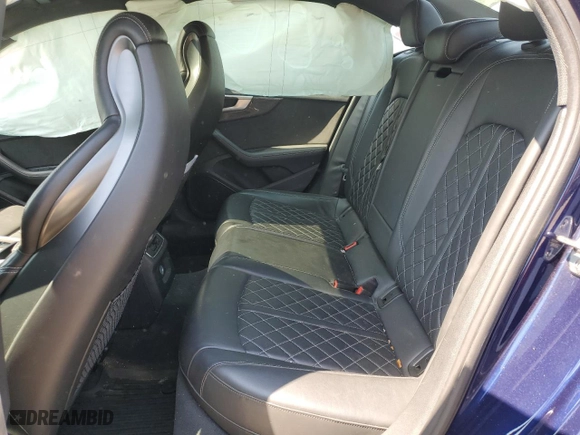 2018 Audi S4 Premium Plus with VIN WAUB4AF49JA099438, listed as a Copart auction lot 54711943 with 80,603 mi miles. Bid and sale history available at carsss.com. Image 10.