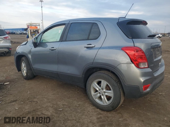 2020 Chevrolet Trax LS with VIN 3GNCJKSB7LL315171, listed as a Copart auction lot 50702695 with 49,321 mi miles and Non Repairable. Bid and sale history available at carsss.com. Image 2.