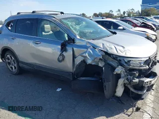 2017 Honda CR-V EX-L with VIN 7FARW1H87HE011276, listed as a IAAI auction lot 41692286 with 91,850 mi miles. Bid and sale history available at carsss.com. Image 1.