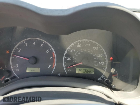 2010 Toyota Corolla with VIN 1NXBU4EEXAZ233494, listed as a Copart auction lot 64494725 with 129,452 mi miles and Salvage title. Bid and sale history available at DreamBid. Image 9.