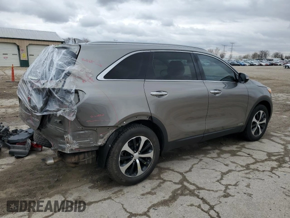 2016 Kia Sorento EX with VIN 5XYPHDA11GG013687, listed as a Copart auction lot 50331845 with 100,657 mi miles and Salvage Title. Bid and sale history available at carsss.com. Image 3.