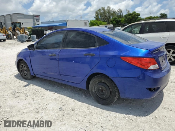 2012 Hyundai Accent GLS z VIN KMHCT4AE8CU047372, wystawiony jako Copart lot #55175975 z przebiegiem 180 484 mil mil oraz Tytuł czysty. Historia ofert i sprzedaży dostępna na DreamBid. Obrazek 2.