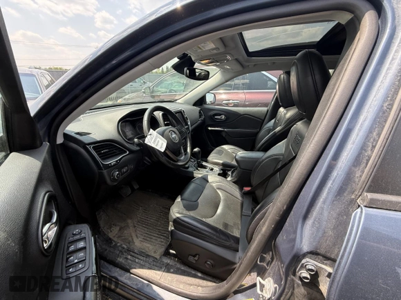 2022 Jeep Cherokee Latitude Lux with VIN 1C4PJMMX1ND513185, listed as a Copart auction lot 58665695 with 80,120 mi miles and Salvage title. Bid and sale history available at DreamBid. Image 7.