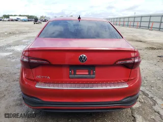 2024 Volkswagen Jetta Sport with VIN 3VWBM7BU7RM005970, listed as a Copart auction lot 48370895 with 48,975 mi miles and Salvage Title. Bid and sale history available at carsss.com. Image 6.