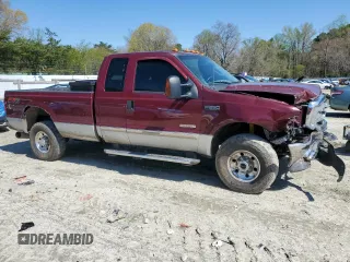 2004 Ford F-250 XL with VIN 1FTNX21P54EC66020, listed as a Copart auction lot 52016515 with 337,412 mi miles and Salvage title. Bid and sale history available at DreamBid. Image 4.