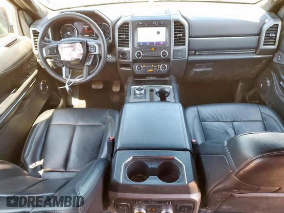 2020 Ford Expedition Max XLT with VIN 1FMJK1HT1LEA71102, listed as a Copart auction lot 57693765 with 92,136 mi miles and Salvage title. Bid and sale history available at DreamBid. Image 8.