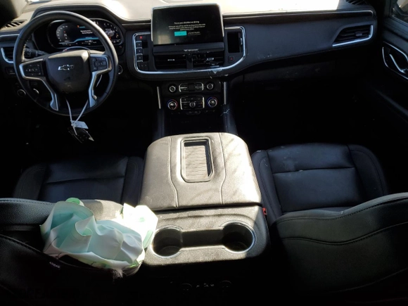 2023 Chevrolet Tahoe Z71 with VIN 1GNSKPKD7PR314124, listed as a Copart auction lot 42380715 with 25,682 mi miles and Salvage Title. Bid and sale history available at carsss.com. Image 8.