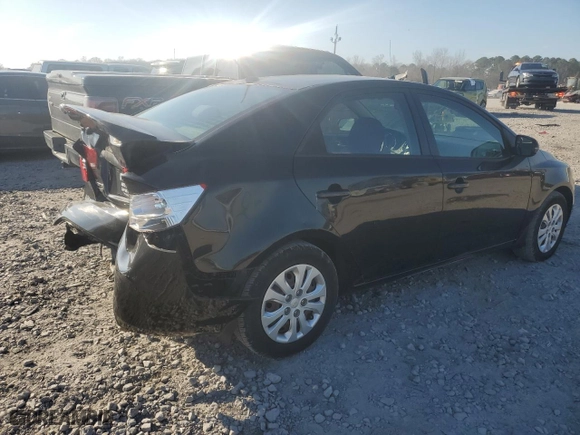 2013 Kia Forte EX with VIN KNAFU4A27D5719211, listed as a Copart auction lot 80346164 with NaN miles and Salvage Title. Bid and sale history available at carsss.com. Image 3.