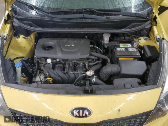 2016 Kia Rio LX with VIN KNADM4A34G6658799, listed as a Copart auction lot 50354285 with 134,091 mi miles and Salvage Title. Bid and sale history available at DreamBid. Image 13.