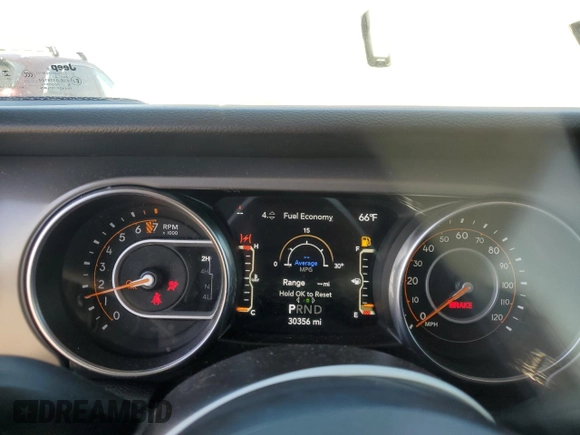 2023 Jeep Gladiator Sport S with VIN 1C6HJTAG3PL552959, listed as a Copart auction lot 56905635 with 30,356 mi miles and Salvage title. Bid and sale history available at DreamBid. Image 9.