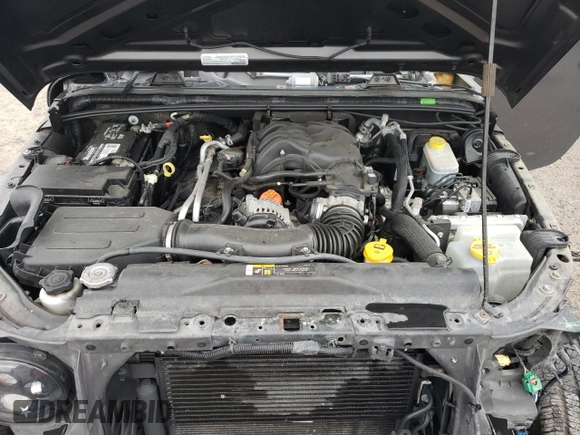 2018 Jeep Wrangler JK Unlimited Sport S with VIN 1C4BJWDG5JL891712, listed as a Copart auction lot 70742224 with 89,860 mi miles and Salvage Title. Bid and sale history available at carsss.com. Image 12.