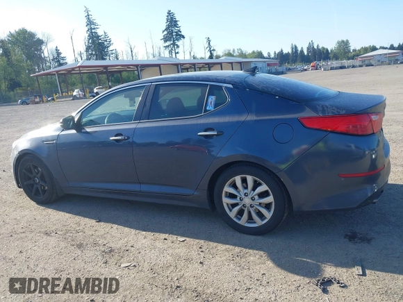 2015 Kia Optima EX with VIN 5XXGN4A77FG368704, listed as a IAAI auction lot 42174674 with 128,963 mi miles. Bid and sale history available at carsss.com. Image 14.