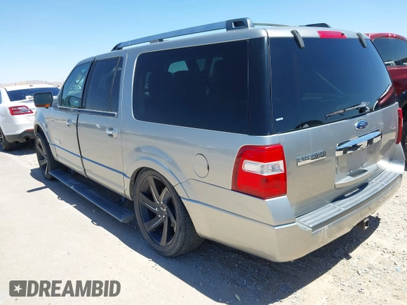 2008 Ford Expedition Max Limited with VIN 1FMFK19528LA27442, listed as a IAAI auction lot 42407374 with 187,600 mi miles and . Bid and sale history available at DreamBid. Image 3.