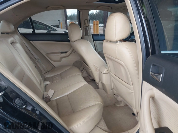 2008 Acura TSX with VIN JH4CL96818C019963, listed as a IAAI auction lot 41960209 with 195,034 mi miles. Bid and sale history available at carsss.com. Image 8.