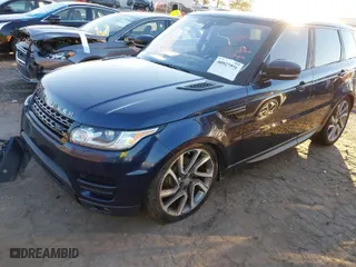 2017 Land Rover Range Rover Sport SE with VIN SALWG2FV8HA680636, listed as a IAAI auction lot 40927991 with 126,539 mi miles. Bid and sale history available at carsss.com. Image 2.