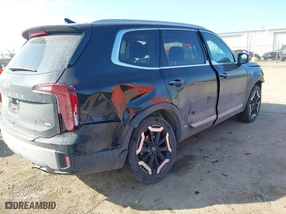 2024 Kia Telluride S with VIN 5XYP6DGC6RG511711, listed as a IAAI auction lot 41550210 with 13,003 mi miles. Bid and sale history available at carsss.com. Image 4.