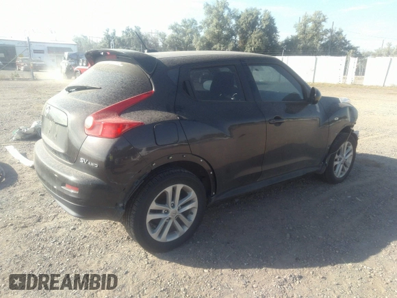 2011 Nissan Juke SL with VIN JN8AF5MV1BT016977, listed as a IAAI auction lot 38004218 with Not Provided miles and . Bid and sale history available at DreamBid. Image 4.