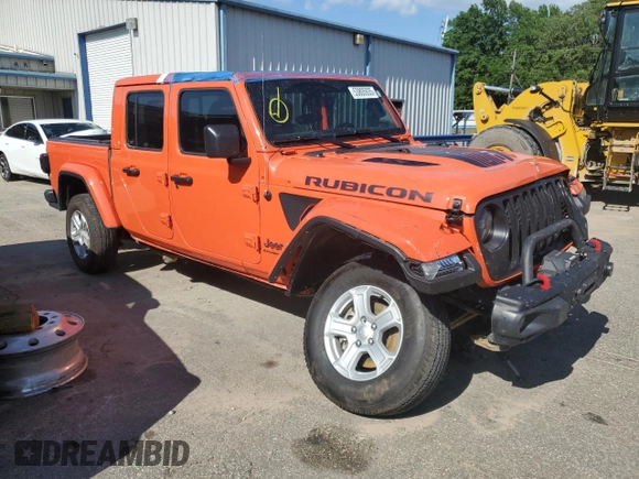 2023 Jeep Gladiator Rubicon FarOut z VIN 1C6JJTBM8PL587129, wystawiony jako Copart lot #53805935 z przebiegiem 46 790 mil mil oraz Szkoda całkowita • Salvage title. Historia ofert i sprzedaży dostępna na DreamBid. Obrazek 4.