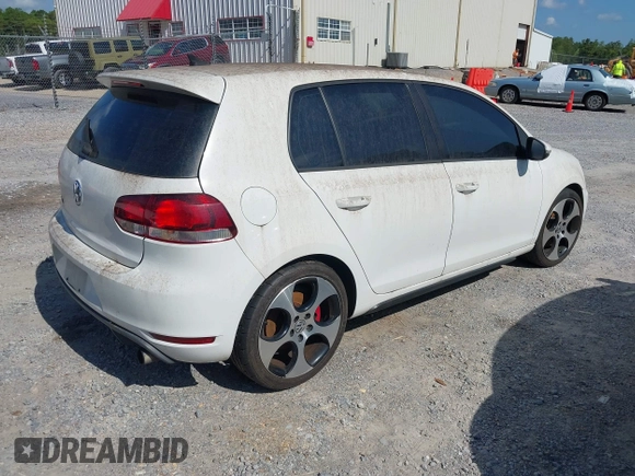 2010 Volkswagen Golf GTI with VIN WVWHV7AJ0AW227692, listed as a IAAI auction lot 42655515 with 144,748 mi miles and . Bid and sale history available at DreamBid. Image 4.