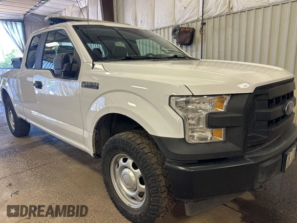 2017 Ford F-150 XL with VIN 1FTEX1E82HKD27618, listed as a IAAI auction lot 42796140 with 124,457 mi miles and . Bid and sale history available at DreamBid. Image 11.