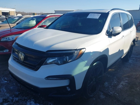 2021 Honda Pilot Special Edition with VIN 5FNYF5H21MB008197, listed as a IAAI auction lot 41282376 with 72,910 mi miles. Bid and sale history available at carsss.com. Image 18.