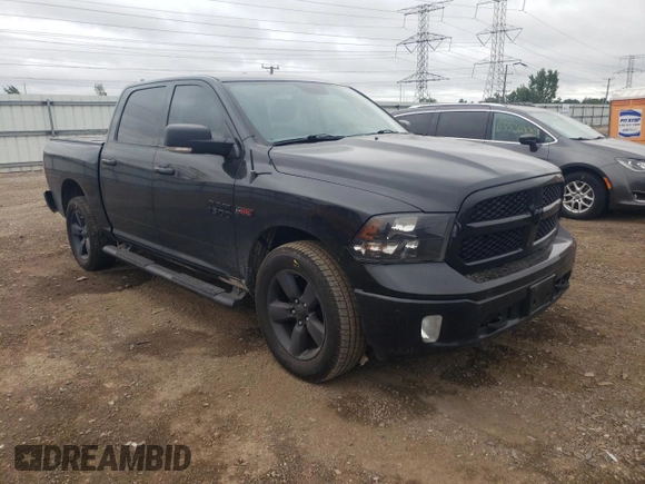 2018 Ram 1500 Big Horn with VIN 1C6RR7LM6JS282808, listed as a Copart auction lot 65114874 with 140,059 mi miles and Salvage Title. Bid and sale history available at carsss.com. Image 4.