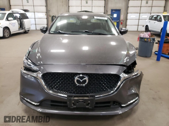 2019 Mazda 6 Grand Touring Reserve with VIN JM1GL1WY4K1504816, listed as a Copart auction lot 74549664 with 46,860 mi miles and Salvage Title. Bid and sale history available at DreamBid. Image 5.