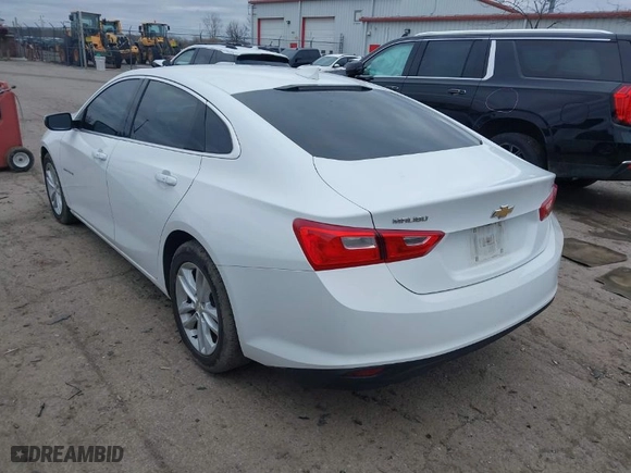 2017 Chevrolet Malibu LT with VIN 1G1ZE5ST1HF180023, listed as a IAAI auction lot 41739861 with 103,932 mi miles. Bid and sale history available at carsss.com. Image 3.