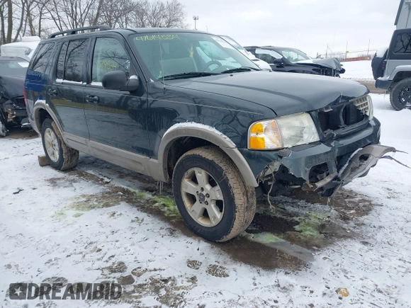 2003 Ford Explorer Eddie Bauer with VIN 1FMDU74W03UB83924, listed as a IAAI auction lot 41614534 with 166,120 mi miles and . Bid and sale history available at DreamBid. Image 1.