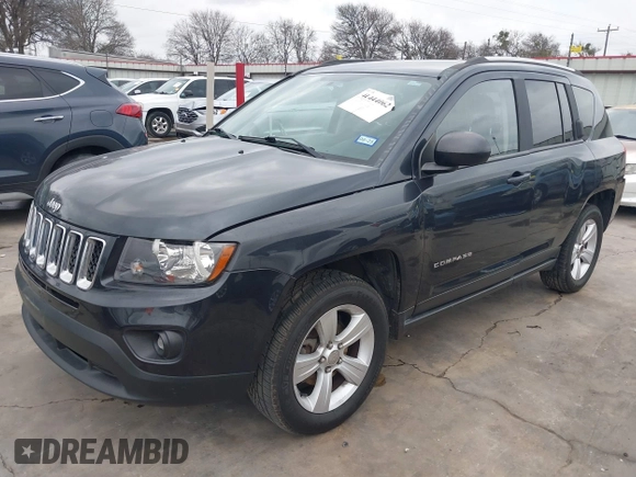 2014 Jeep Compass Sport with VIN 1C4NJCBB0ED647937, listed as a IAAI auction lot 41444062 with 135,679 mi miles and . Bid and sale history available at DreamBid. Image 19.