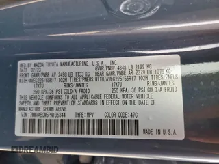 2023 Mazda CX-50 S Preferred Plus z VIN 7MMVABCM5PN136344, wystawiony jako Copart lot #58814425 z przebiegiem 19 496 mil mil oraz Szkoda całkowita • Salvage title. Historia ofert i sprzedaży dostępna na DreamBid. Obrazek 13.