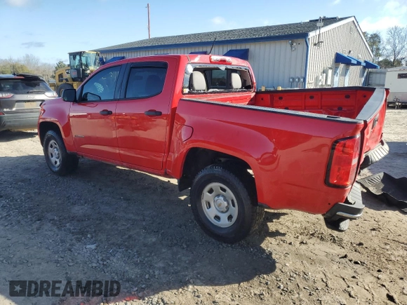 2020 Chevrolet Colorado 2WD Work Truck with VIN 1GCGSBEA4L1134708, listed as a Copart auction lot 43952085 with 139,233 mi miles and Non repairable. Bid and sale history available at DreamBid. Image 2.
