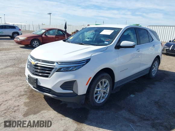 2023 Chevrolet Equinox LT with VIN 3GNAXUEGXPS210421, listed as a IAAI auction lot 41789846 with 36,841 mi miles and . Bid and sale history available at DreamBid. Image 17.
