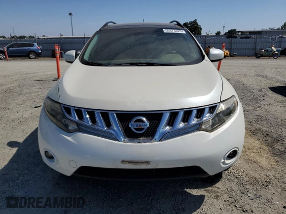 2009 Nissan Murano SL z VIN JN8AZ18U59W019259, wystawiony jako Copart lot #60373325 z przebiegiem 155 249 mil mil oraz Czysty tytuł • Clean title. Historia ofert i sprzedaży dostępna na DreamBid. Obrazek 5.