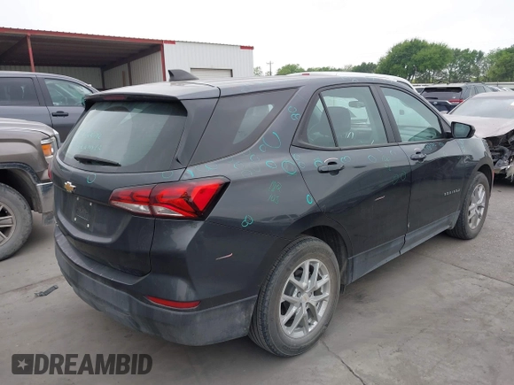 2022 Chevrolet Equinox LS with VIN 3GNAXHEVXNS179349, listed as a IAAI auction lot 41921140 with 40,577 mi miles and . Bid and sale history available at DreamBid. Image 4.