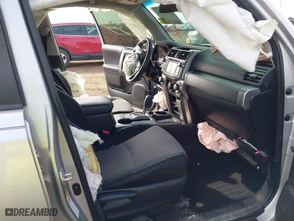 2018 Toyota 4Runner SR5 with VIN JTEZU5JR8J5180205, listed as a IAAI auction lot 41343446 with 83,520 mi miles. Bid and sale history available at carsss.com. Image 5.