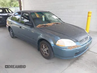 1997 Honda Civic DX z VIN 2HGEJ6523VH515191, wystawiony jako IAAI lot #42325273 z przebiegiem 187 760 mil mil oraz . Historia ofert i sprzedaży dostępna na DreamBid. Obrazek 1.